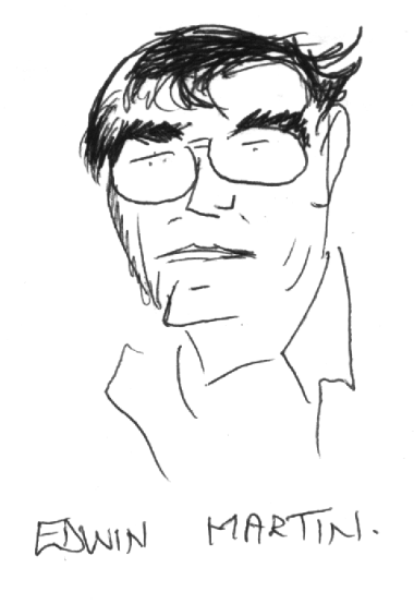 Edwin Martin - portrait by Peter Cridland