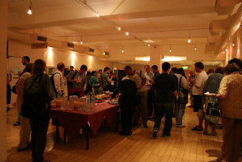 Social get-together and good food at the Discovering Autonomy conference